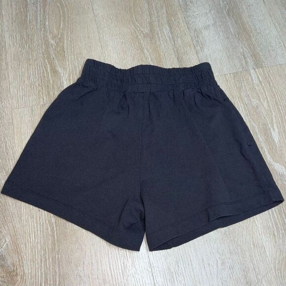 Madewell Organic Cotton High-Waist Pull-On Shorts in Dark Brown, Women’s XS - Picture 8 of 10